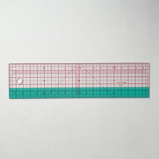 【Clover】方眼定規(20cm)