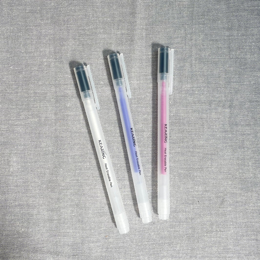 【KEARING】アイロンで消えるチャコペン